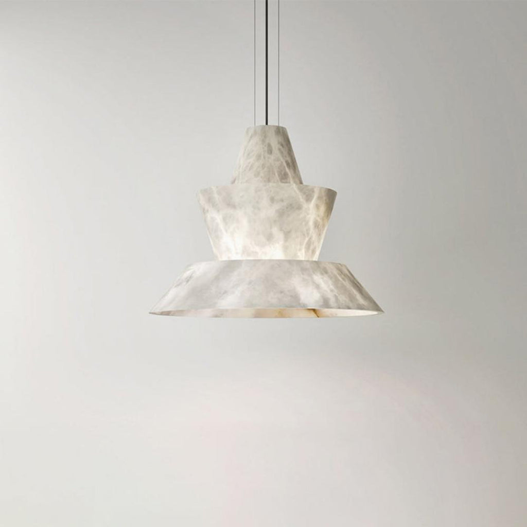Linden Alabaster Dining Kitchen Island Pendant Light