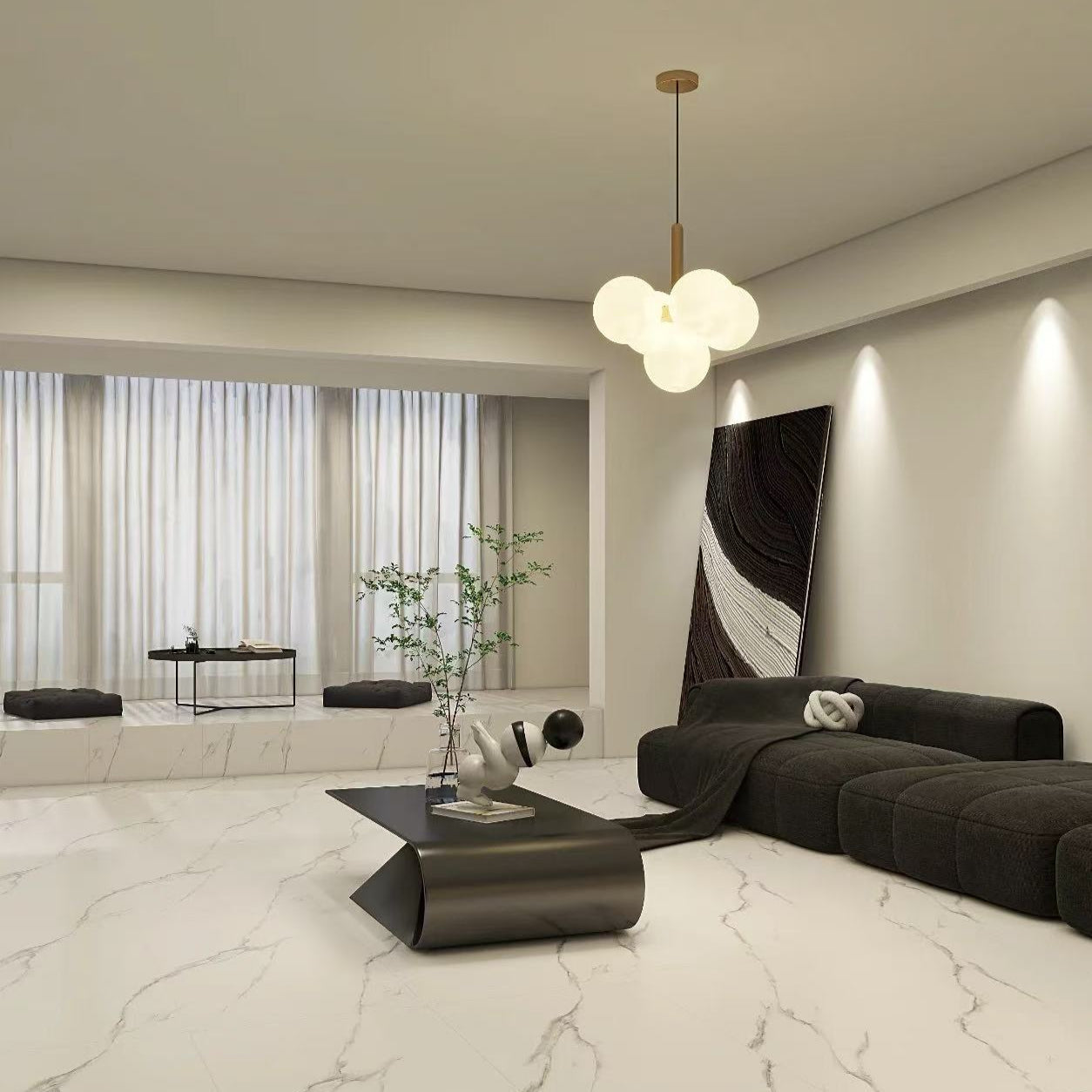 Oscar Alabaster Pendant Lamp for Kitchen Island, Dining Table