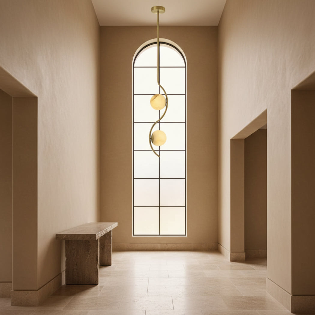 Uva Curved Pendant Lamp