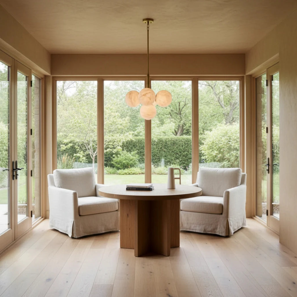 Oscar Alabaster Pendant Lamp for Kitchen Island, Dining Table