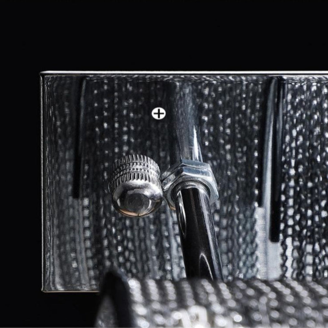 Alisa Luxury Plated Aluminum Chain Tassel Wall Sconce