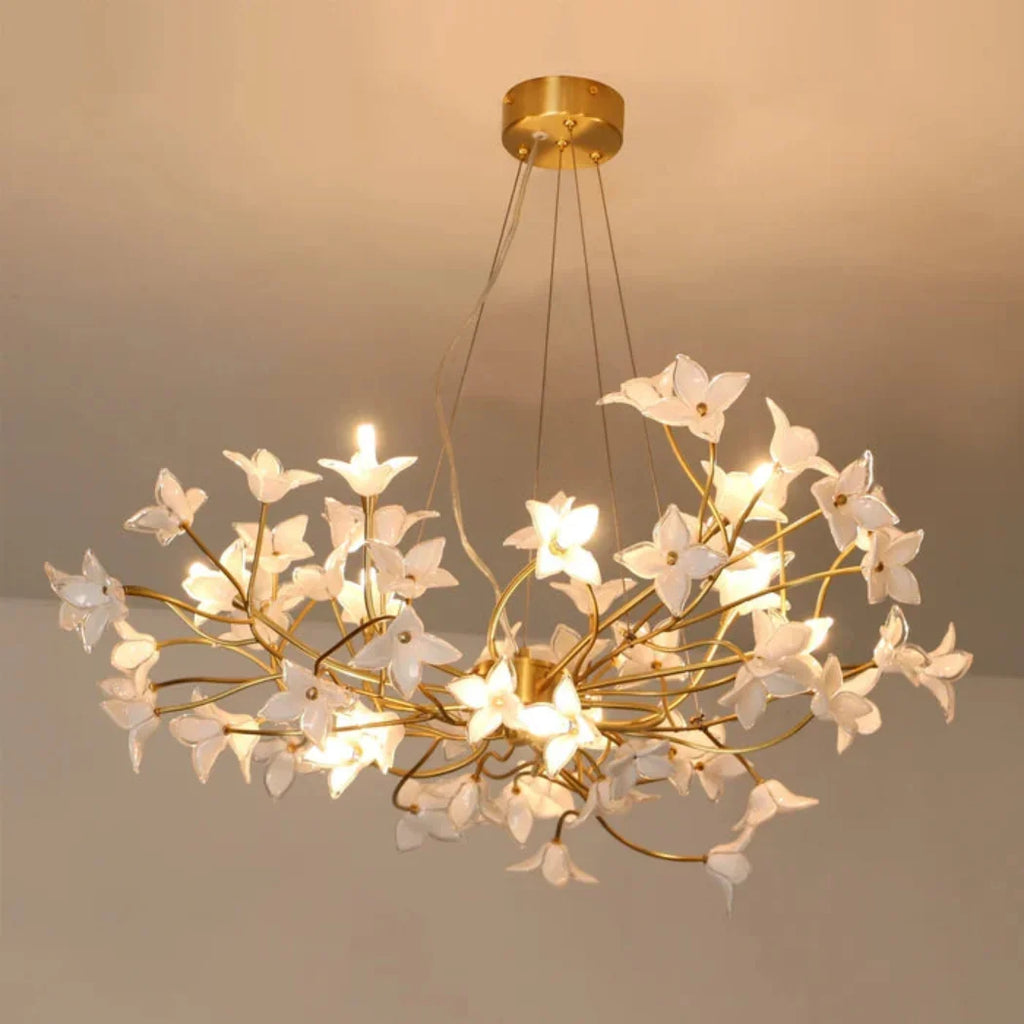 Veitchii Flower Branch Chandelier