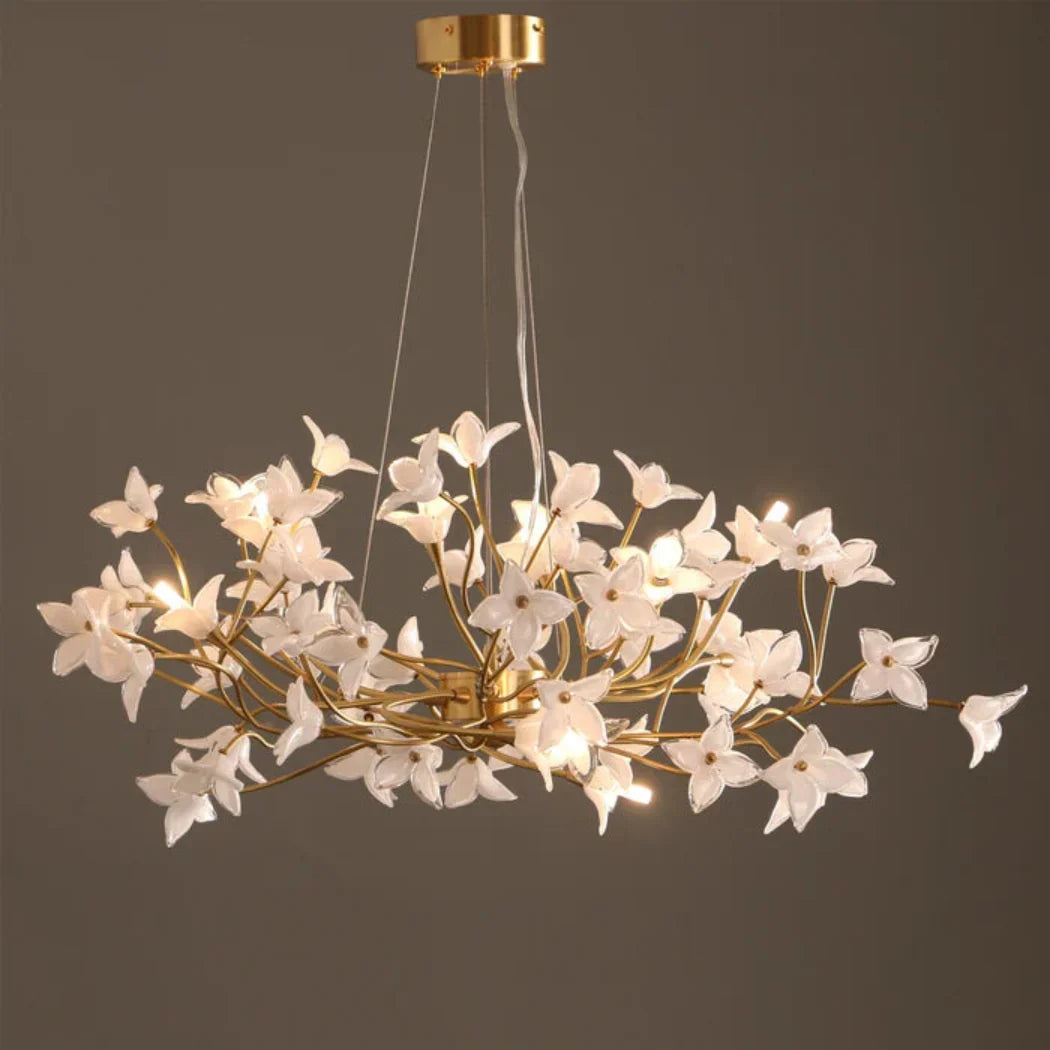 Veitchii Flower Branch Chandelier
