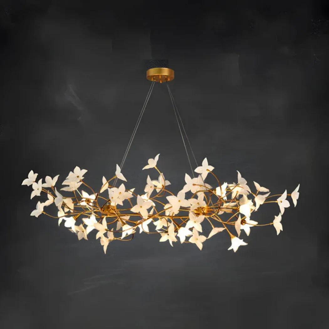 Veitchii Flower Branch Chandelier