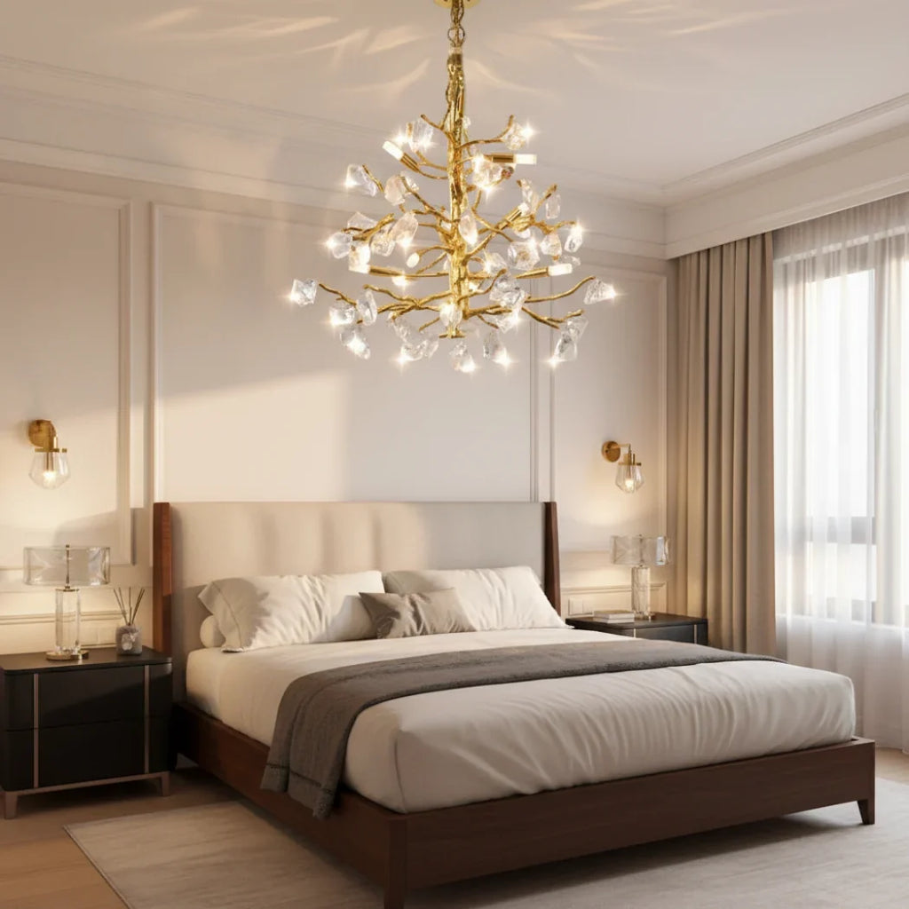 Amos Glass Branch Chandelier