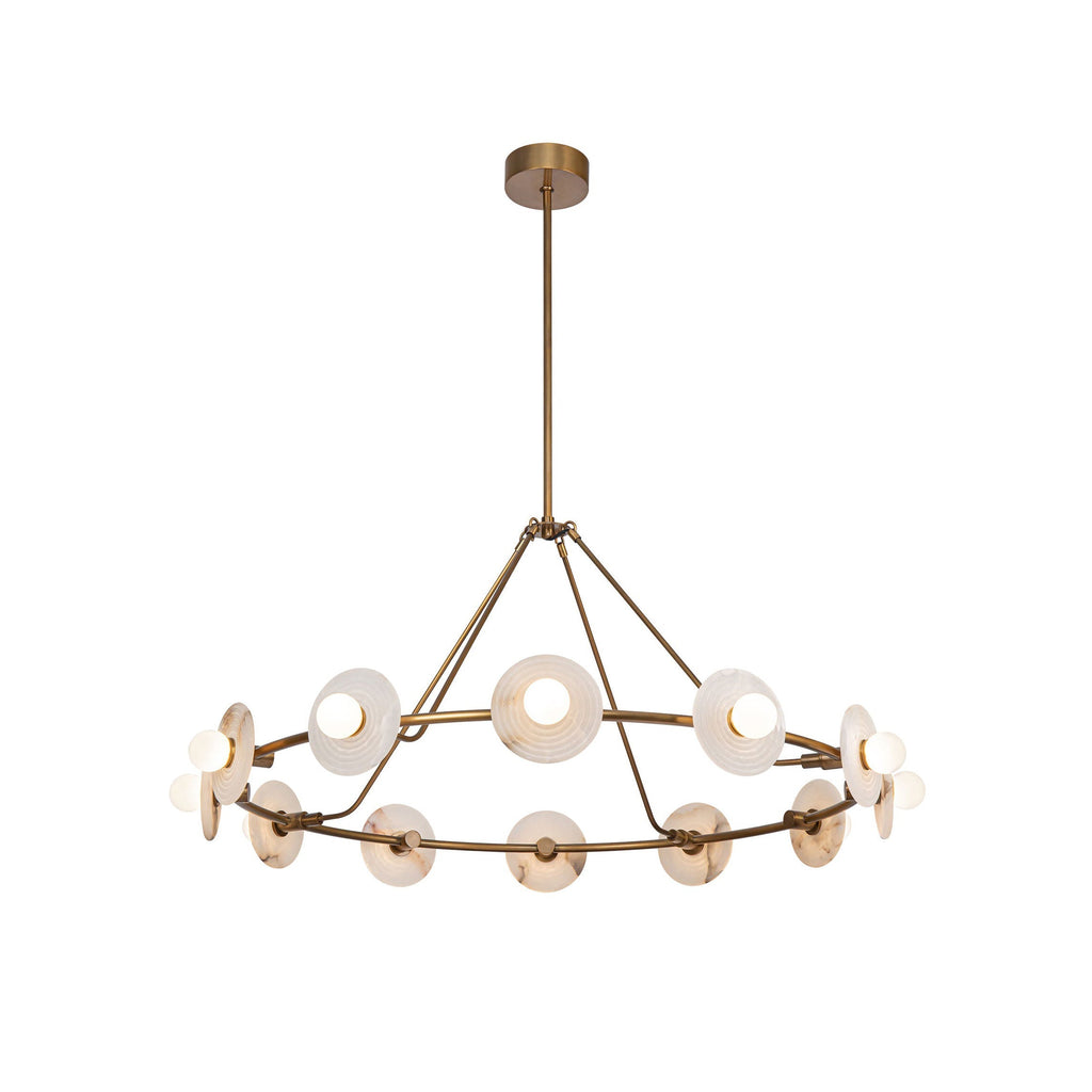 Dahlia Alabaster Chandelier
