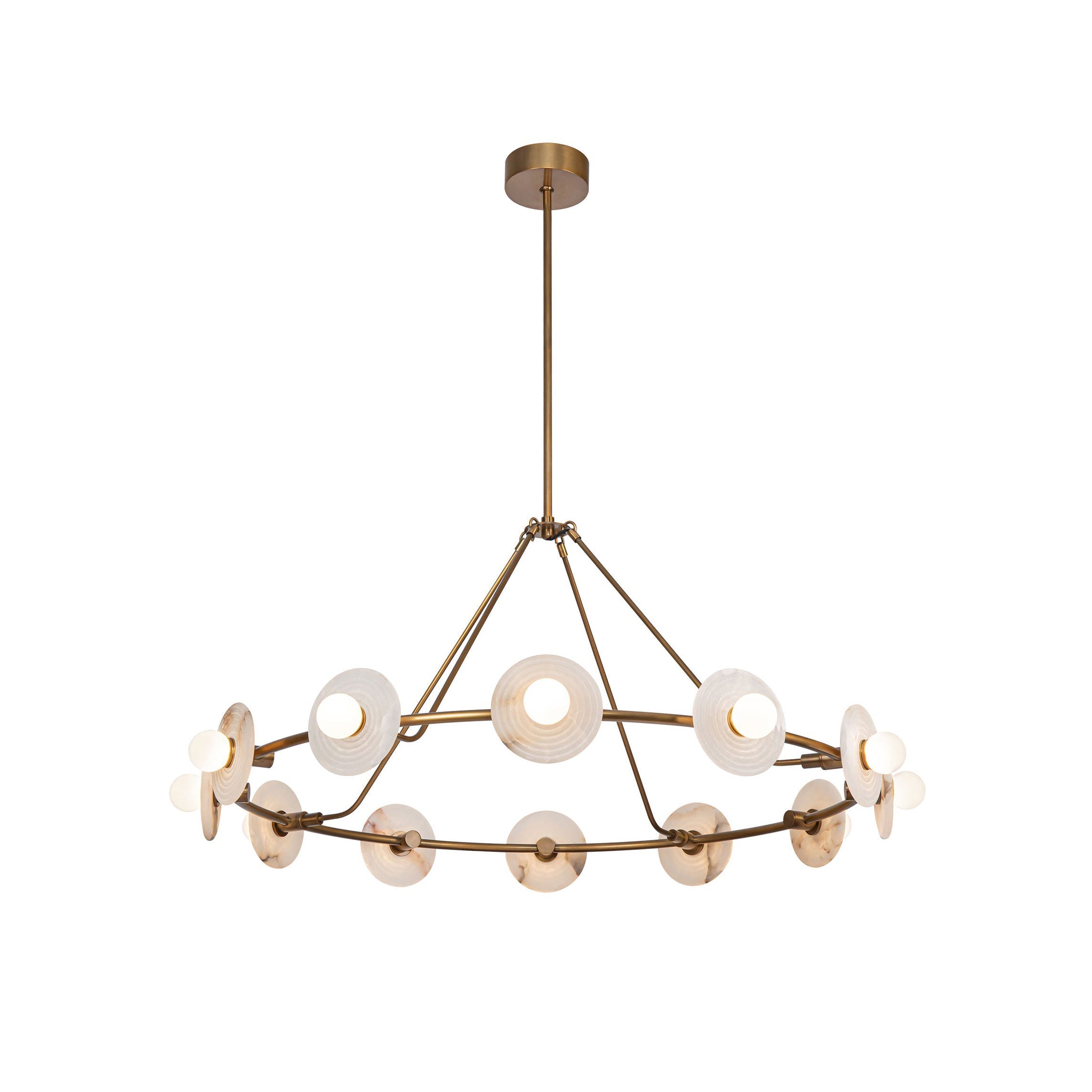 Dahlia Alabaster Chandelier