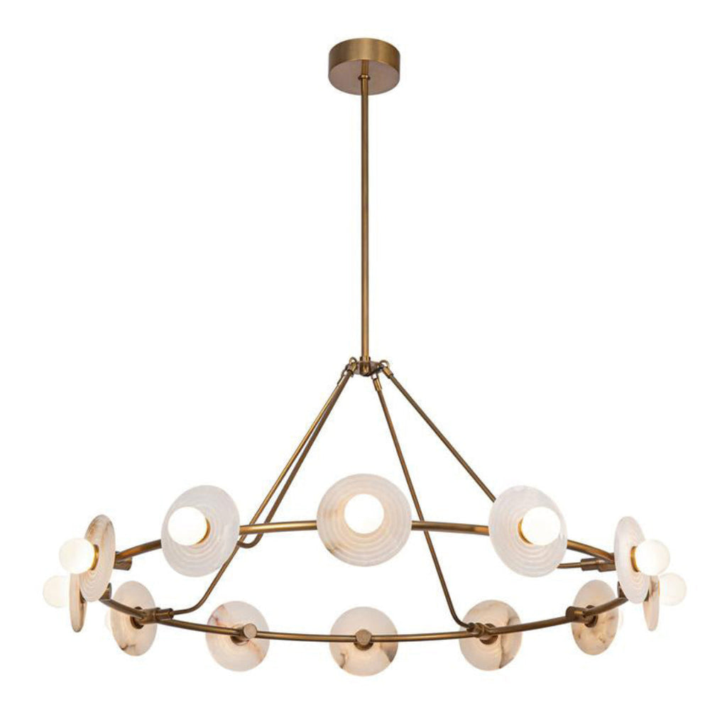 Dahlia Alabaster Chandelier