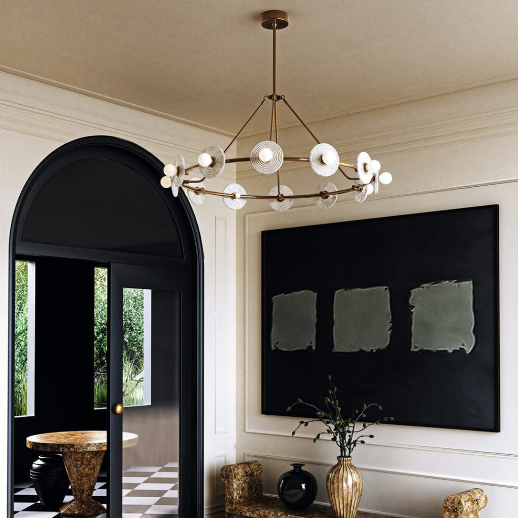 Dahlia Alabaster Chandelier