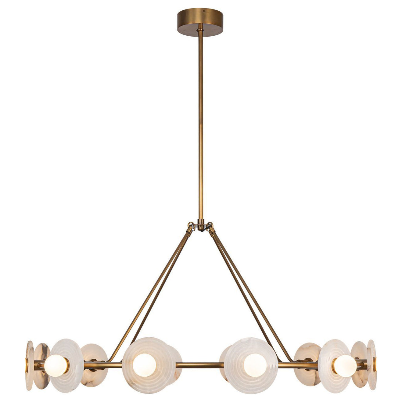 Dahlia Alabaster Chandelier