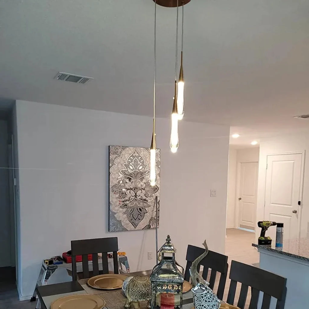 Soltaire Single Light /3-light Pendant