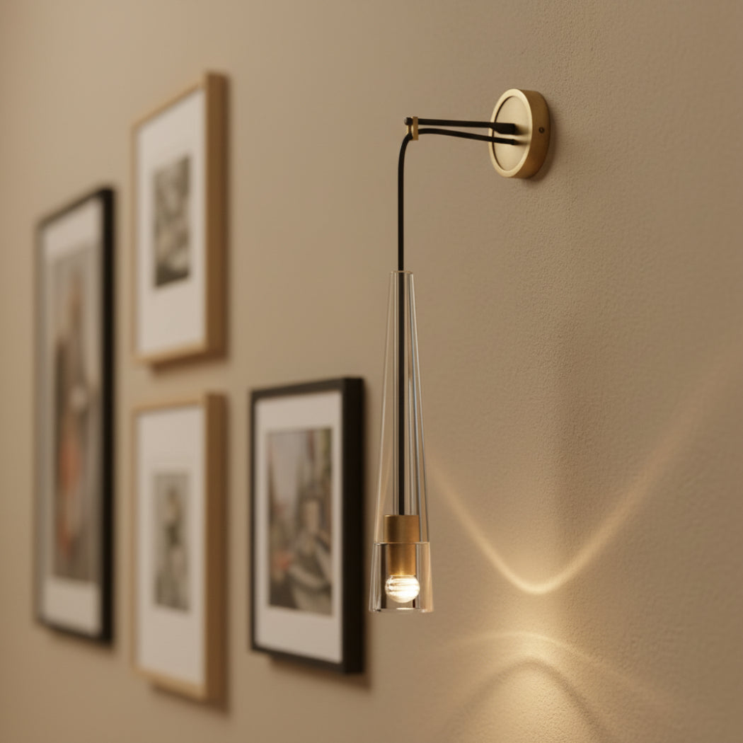Apollinaire Crystal Luxury  Wall Lamp