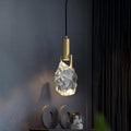 Modern Amorphous Crystal Pendant Light