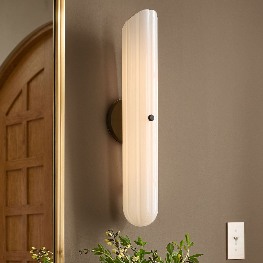 Lorna LED Sconce 12"H 24"H
