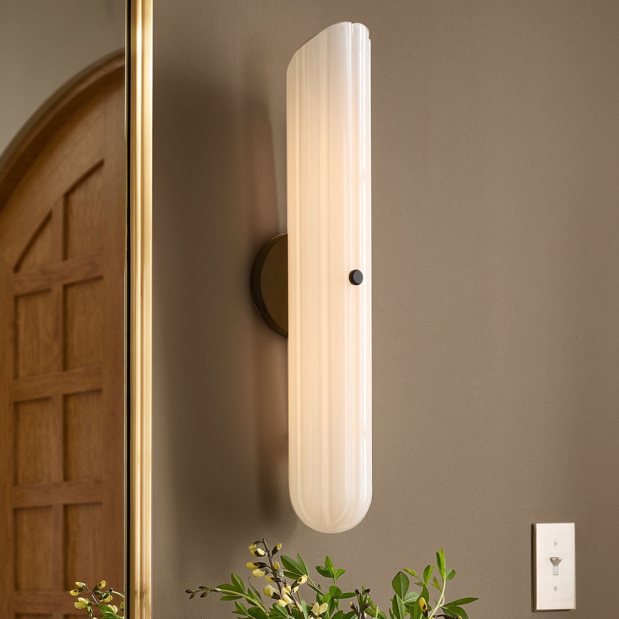 Lorna LED Sconce 12"H 24"H