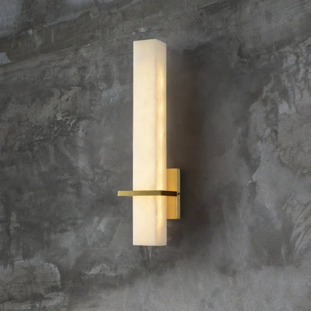 Selene Alabaster Bedroom Wall Sconces Light Fixture