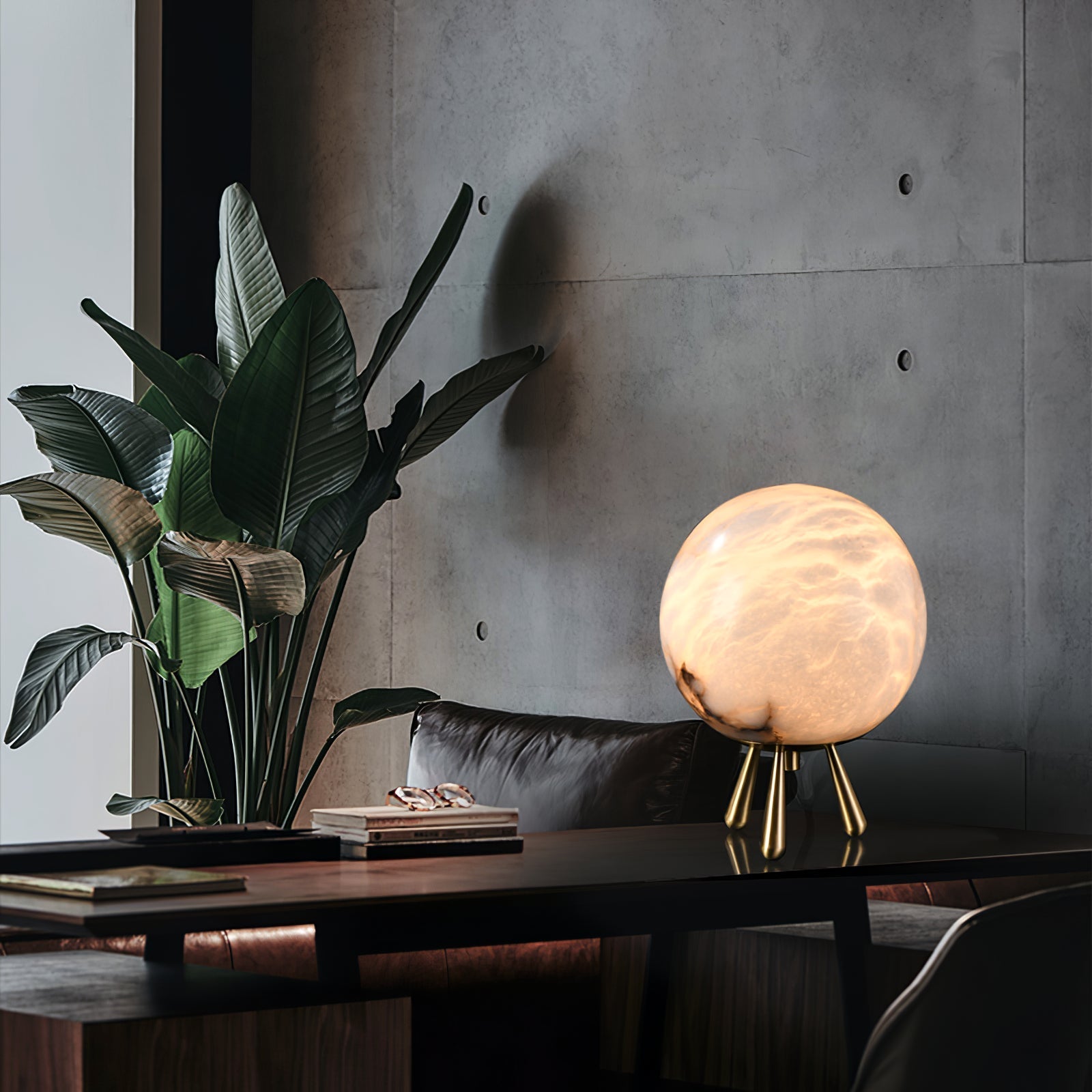 Romi Alabaster Table Lamp